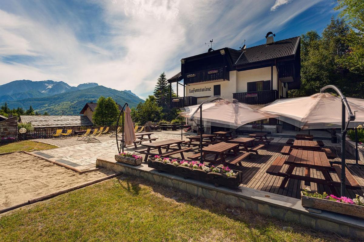 Hotel La Fontaine Sauze D'Oulx Exterior foto